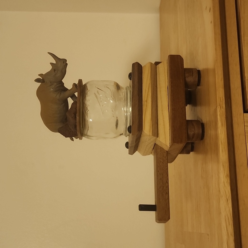 Vintage Wooden Candy Dispenser